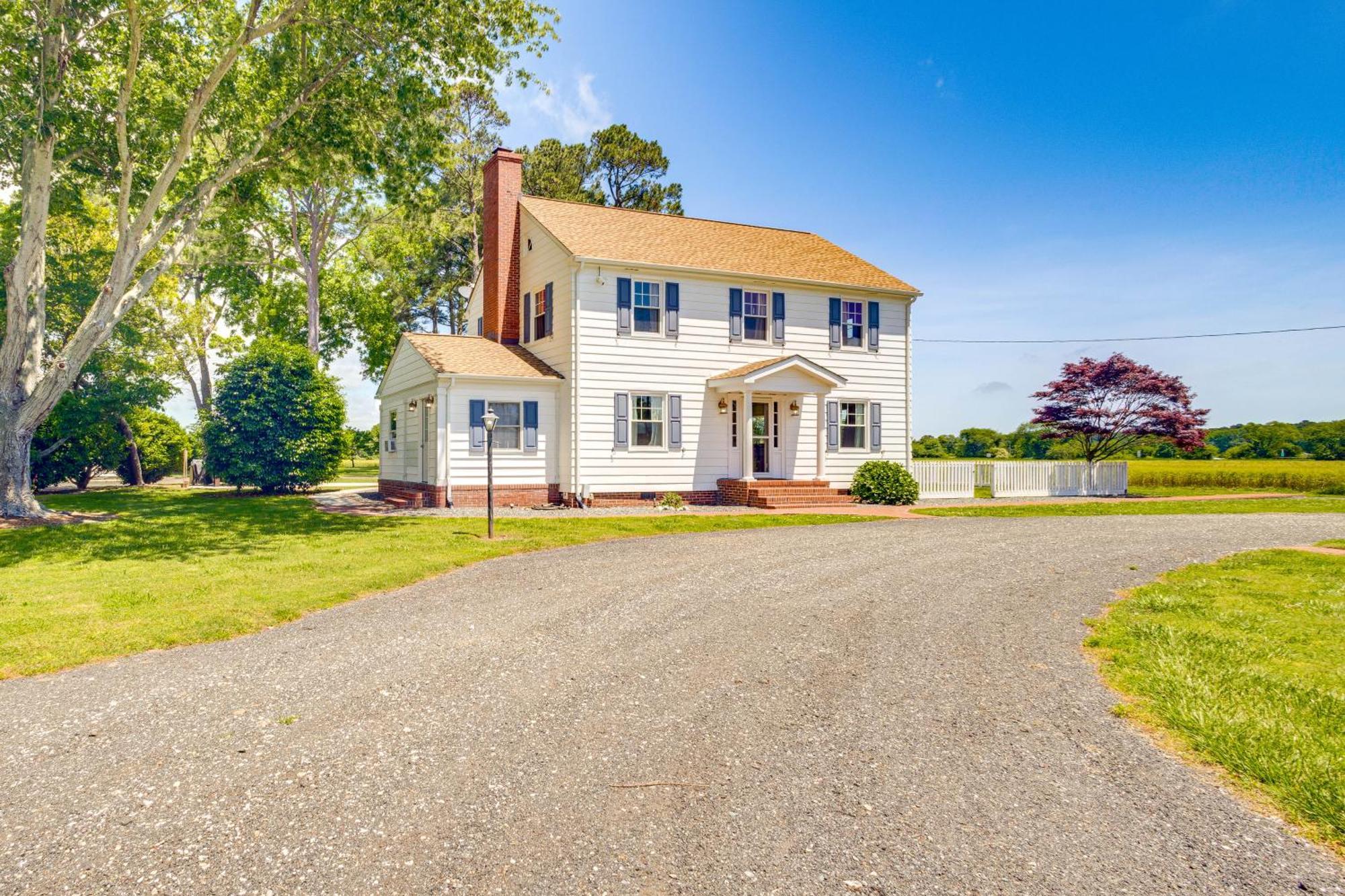 Updated Cape Charles Home About 2 Mi To Beachfront! Eksteriør bilde