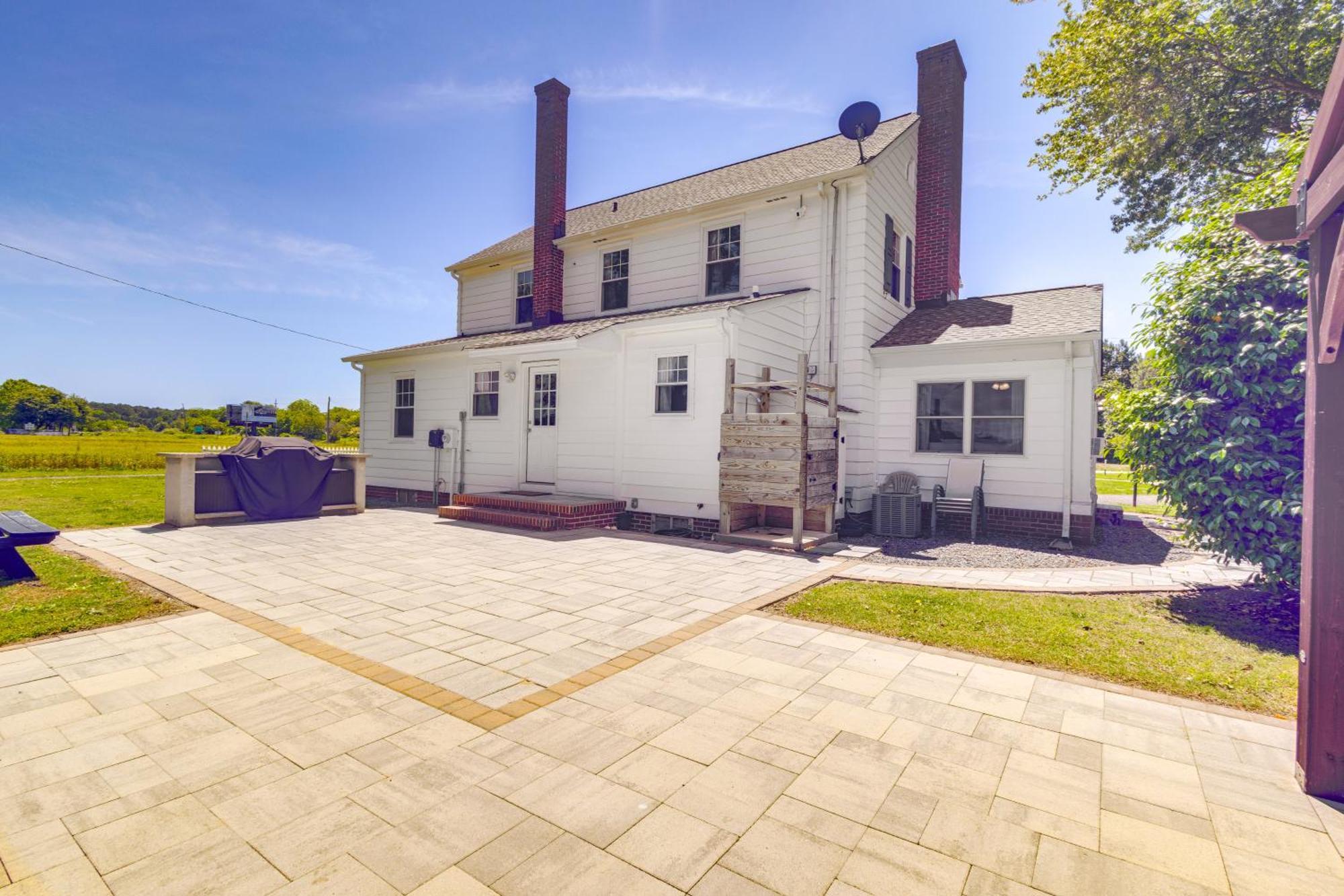 Updated Cape Charles Home About 2 Mi To Beachfront! Eksteriør bilde