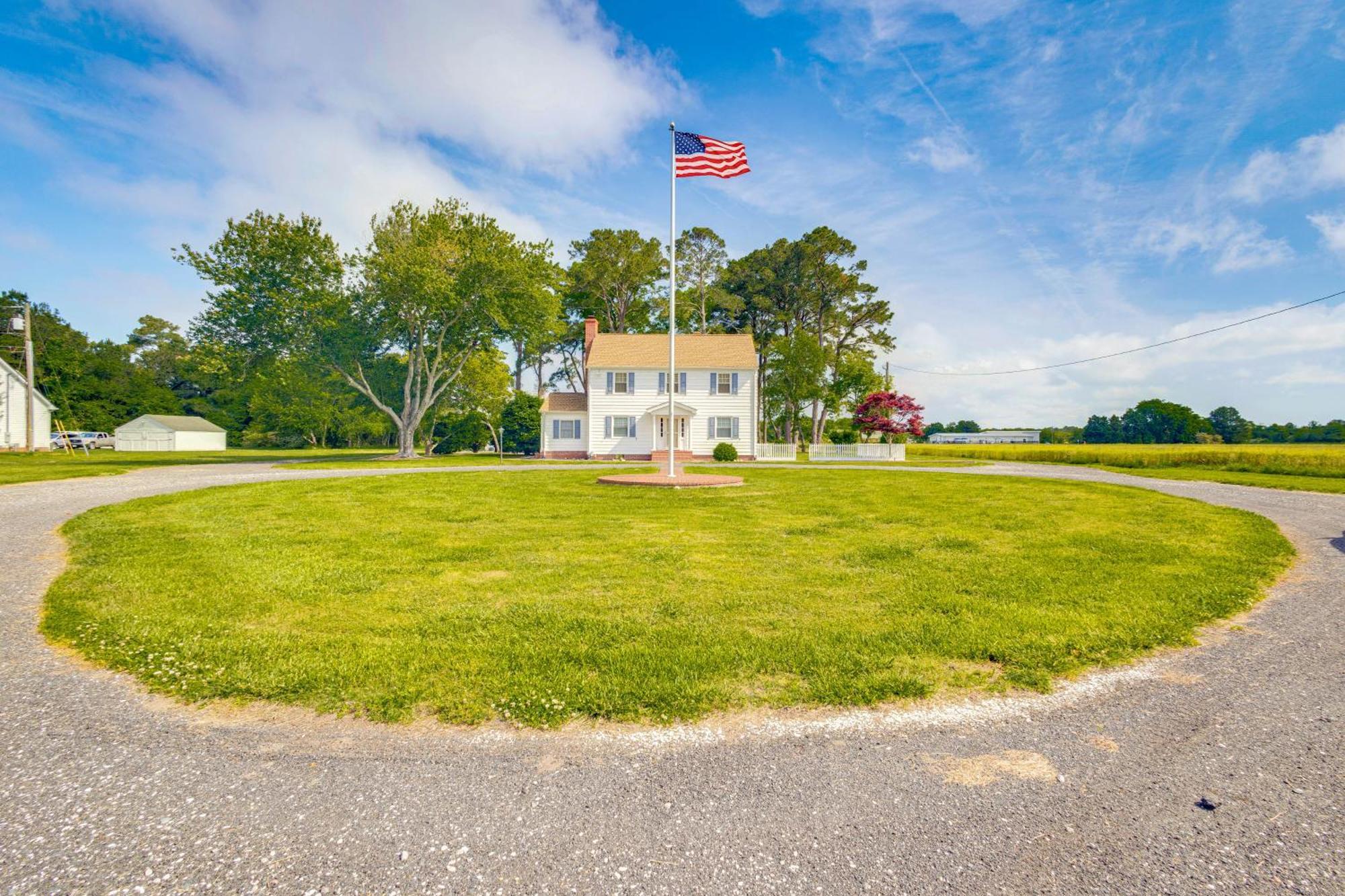 Updated Cape Charles Home About 2 Mi To Beachfront! Eksteriør bilde