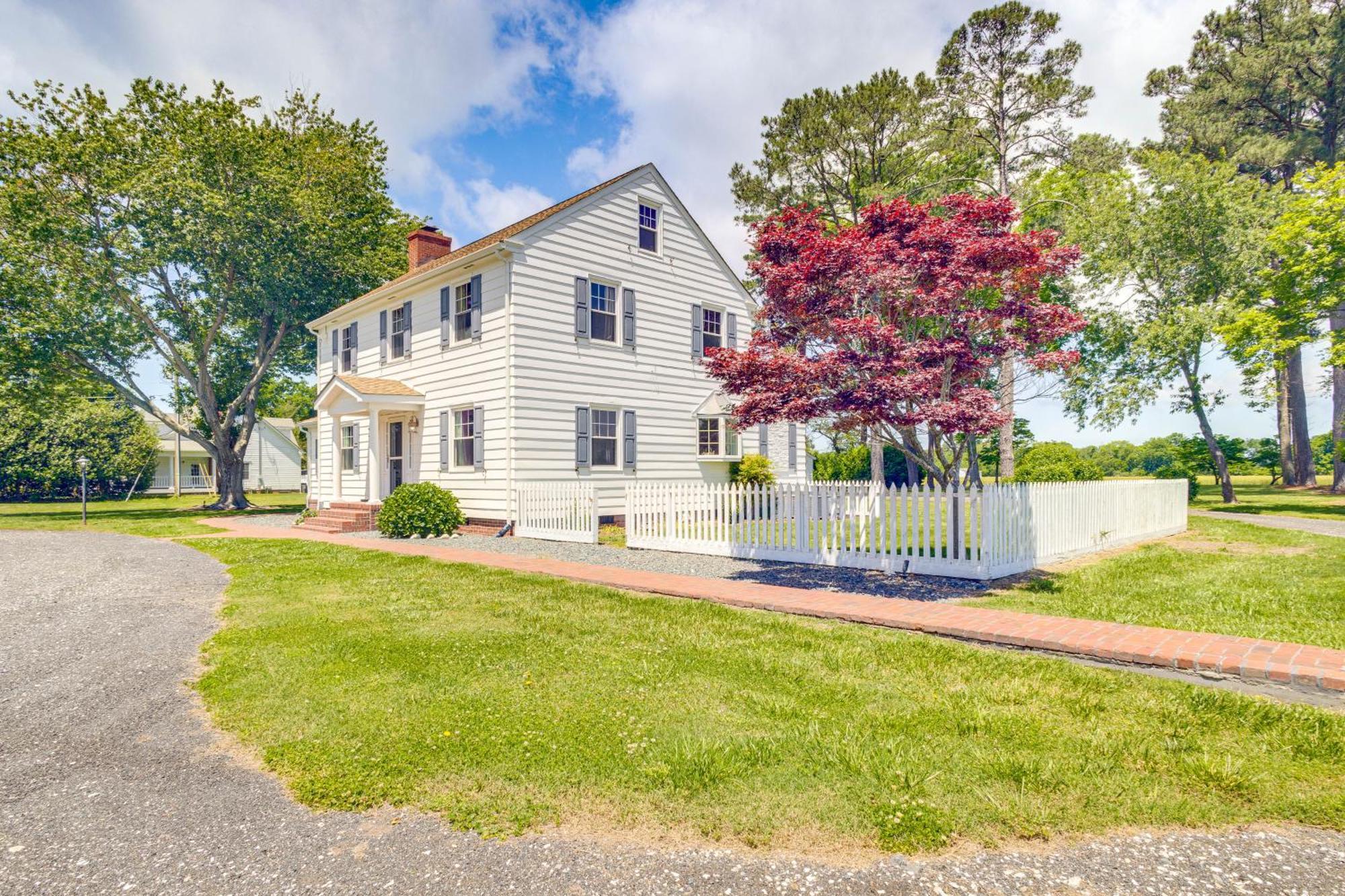 Updated Cape Charles Home About 2 Mi To Beachfront! Eksteriør bilde