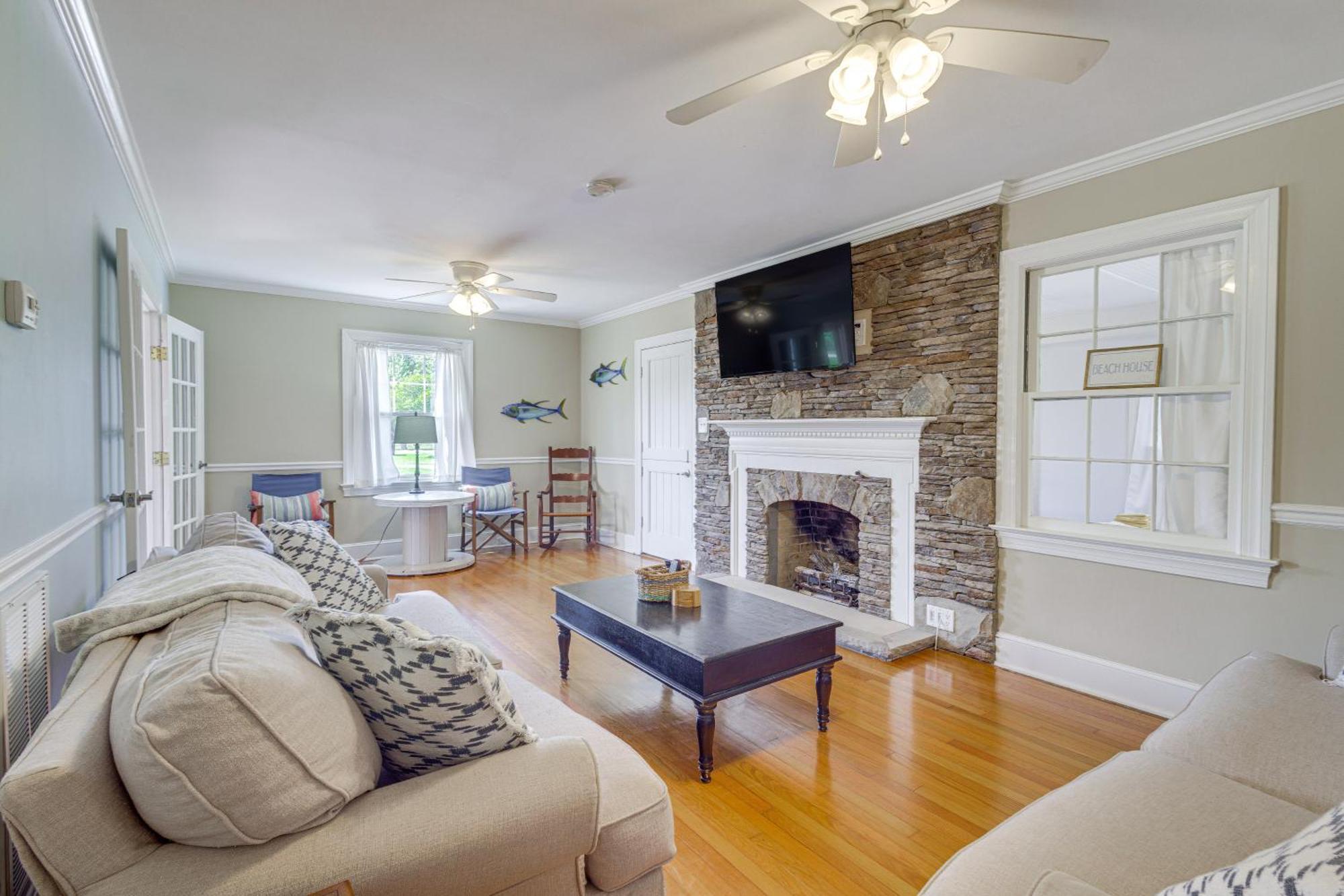 Updated Cape Charles Home About 2 Mi To Beachfront! Eksteriør bilde